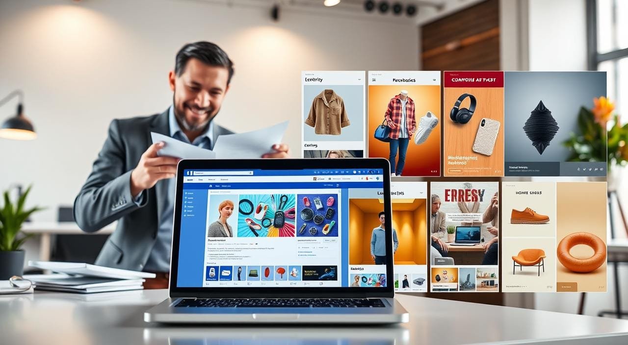 Facebook ads for online stores