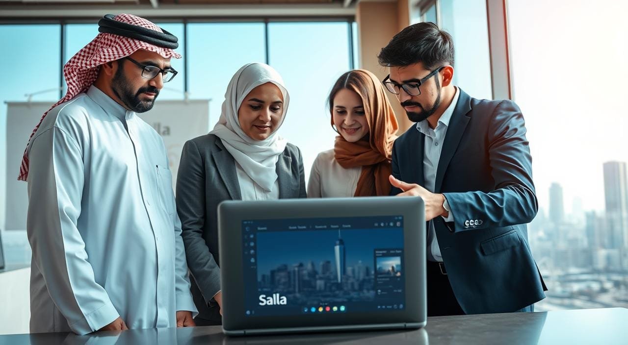 Salla Saudi Arabia, open Salla store