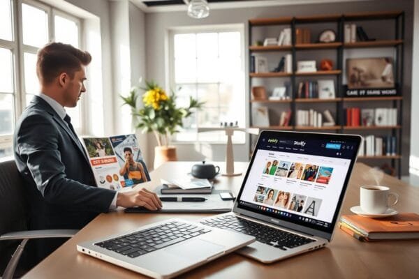 Shopify store setup, start Shopify