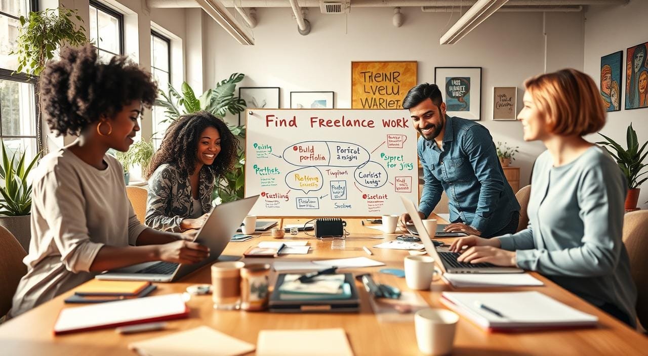 how to find freelance work
